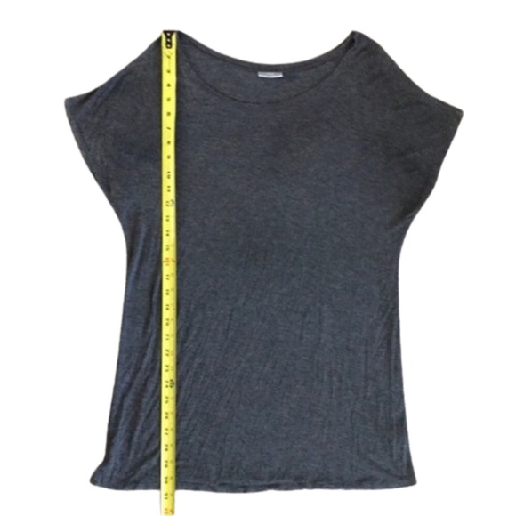 Free To Live Gray short sleeved boat neck tunic - Picture 8 of 9